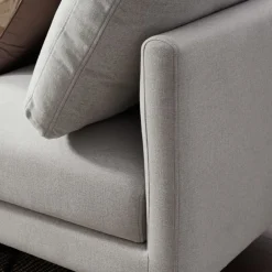 Outlet Adams Chaise Sectional Sofa with Ottoman Living Room Sets|Living Room Sets