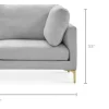 Hot Adams Loveseat Small Living Room Furniture|Loveseats