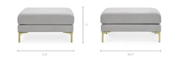 Hot Adams Ottoman Footstools, Ottomans & Poufs