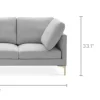 Sale Adams Sofa Small Living Room Furniture|3 Seater Sofas