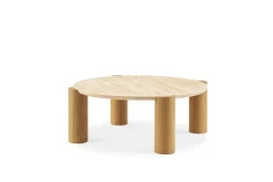 Online Albie Travertine Round Coffee Table Coffee Tables