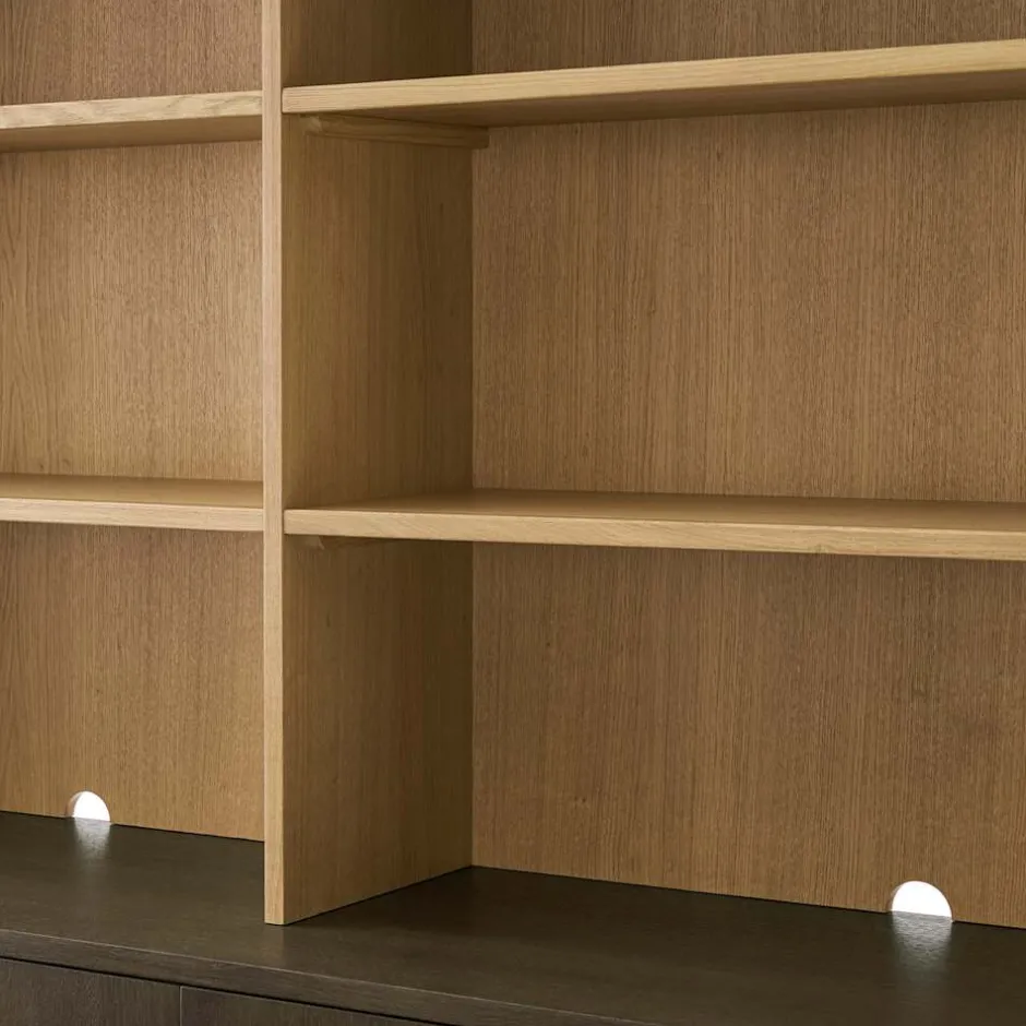 Clearance Arcadia Large Hutch Shelves & Bookcases|Tv Stands