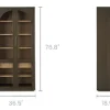 Outlet Arcadia Tall Cabinet Sideboards & Buffet Cabinets