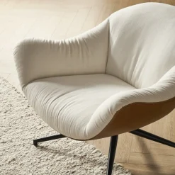 Fashion Arden Performance Fabric Swivel Armchair Armchairs And Accent Chairs