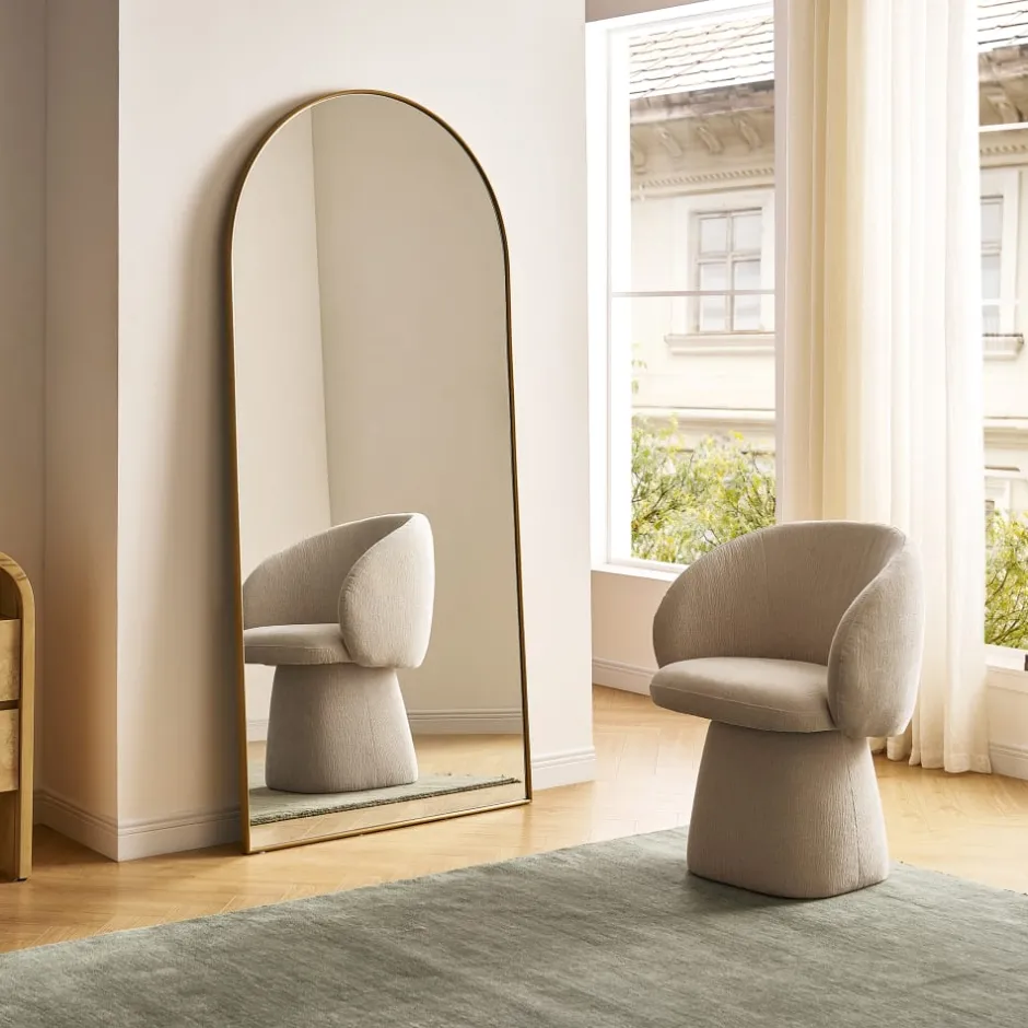 Online Aria Arch Floor Mirror Wall & Floor Mirrors