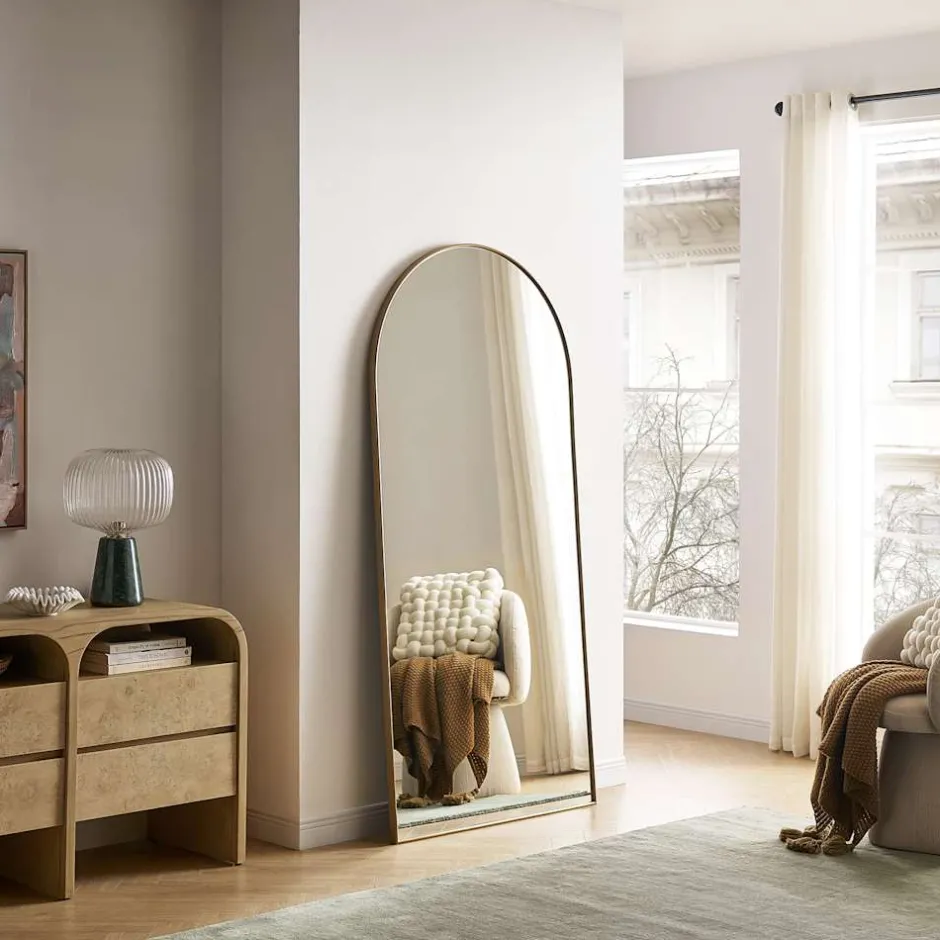 Online Aria Arch Floor Mirror Wall & Floor Mirrors
