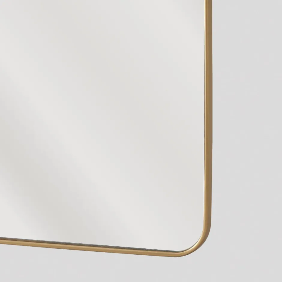 Outlet Aria Rounded Rectangle Wall Mirror Wall & Floor Mirrors|Small Bedroom Furniture
