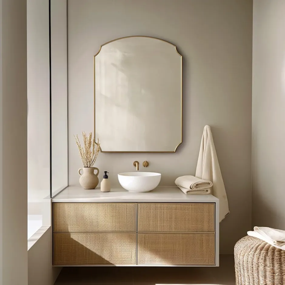 Hot Aria Wall Mirror, 29.9" x 39.4" Wall & Floor Mirrors|Small Bedroom Furniture