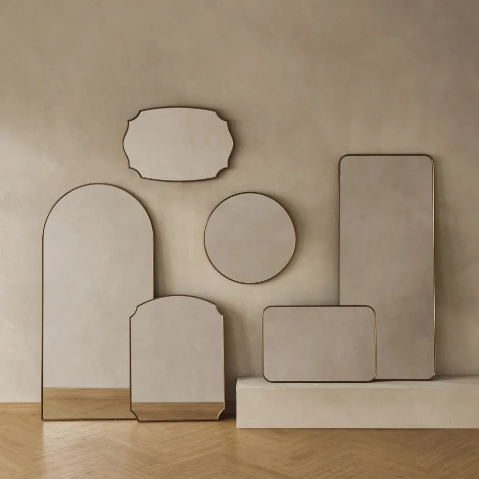 Hot Aria Wall Mirror, 29.9" x 39.4" Wall & Floor Mirrors|Small Bedroom Furniture