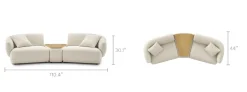 Hot Auburn Build-Your-Own Living Room Set, 3-4 Seater Living Room Sets|Living Room Sets