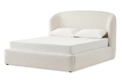 Fashion Auburn Performance Bouclé Storage Bed Beds & Bed Frames
