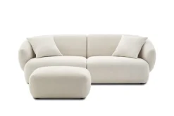 Discount Auburn Performance Fabric Sofa with Ottoman Living Room Sets|Living Room Sets