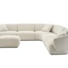 Sale Auburn Performance Fabric L-Shape Sectional Sofa with Ottoman Living Room Sets|Living Room Sets
