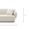 New Auburn Performance Fabric Sofa Small Living Room Furniture|3 Seater Sofas