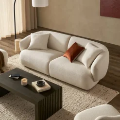 New Auburn Performance Fabric Sofa Small Living Room Furniture|3 Seater Sofas