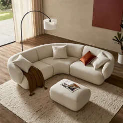 Clearance Auburn Performance Fabric Sectional Sofa Sectional Sofas