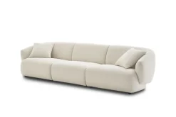 Best Auburn Performance Fabric Extended Sofa 3 Seater Sofas