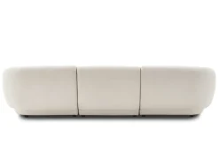 Best Auburn Performance Fabric Extended Sofa 3 Seater Sofas
