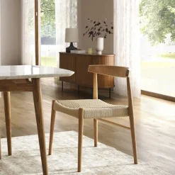 Fashion Austen Chair, White Wash Dining Chairs