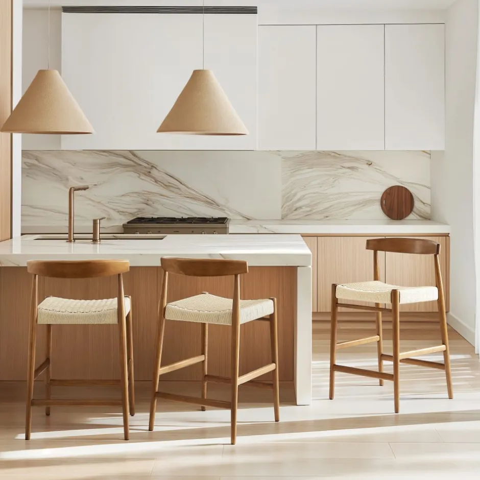 Clearance Austen Counter Stool, Walnut Stain Stools & Bar Stools|Small Dining Room Furniture