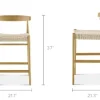 Sale Austen Counter Stool, White Wash Stools & Bar Stools|Small Dining Room Furniture