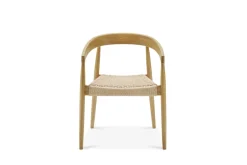 Online Austen Dining Arm Chair, White Wash Dining Chairs