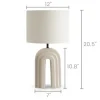 New Blanc Arched Table Lamp Lighting And Lamps
