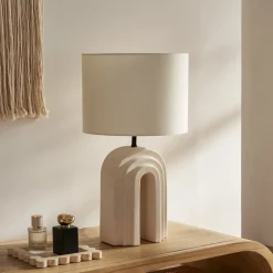 New Blanc Arched Table Lamp Lighting And Lamps