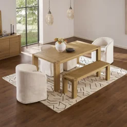 Hot Bradley Dining Table with Bench Set Dining Room Furniture Sets|Dining Room Sets