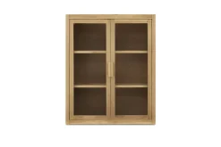 Discount Bradley Glass Cabinet Small Space Storage|Sideboards & Buffet Cabinets