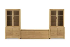 Clearance Bradley Media Console System Shelves & Bookcases|Tv Stands