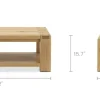 Clearance Bradley Rectangular Coffee Table Coffee Tables