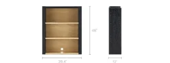 Online Bradley Small Hutch Small Space Storage|Shelves & Bookcases
