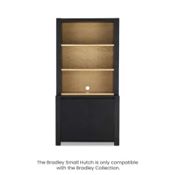 Online Bradley Small Hutch Small Space Storage|Shelves & Bookcases