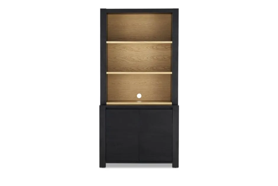 Online Bradley Small Sideboard with Small Hutch Small Space Storage|Shelves & Bookcases