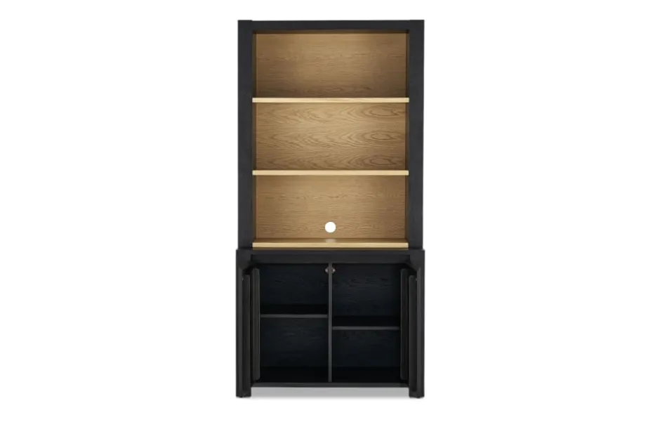 Online Bradley Small Sideboard with Small Hutch Small Space Storage|Shelves & Bookcases