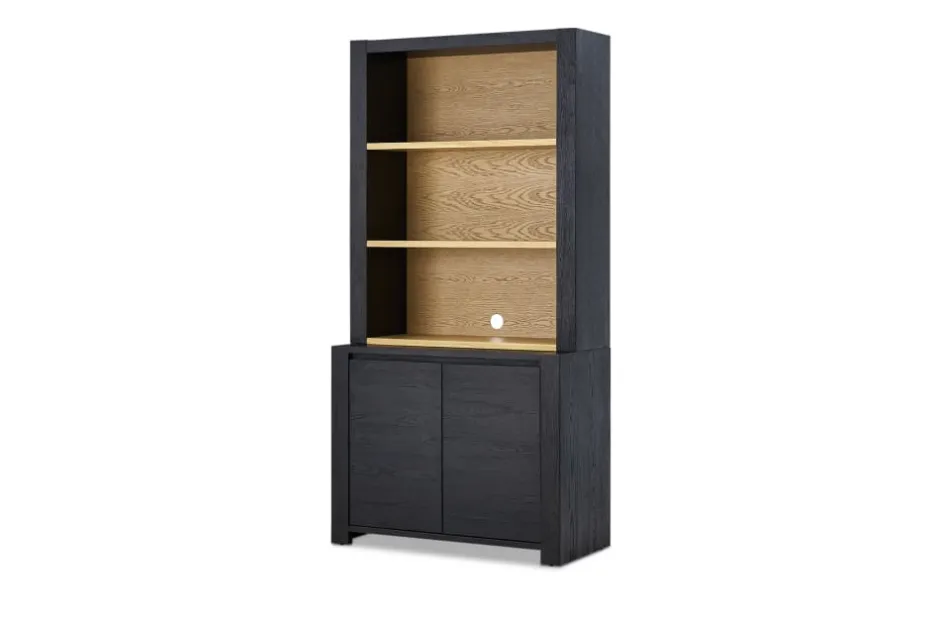 Online Bradley Small Sideboard with Small Hutch Small Space Storage|Shelves & Bookcases