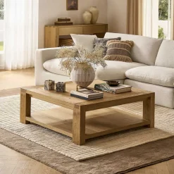 Outlet Bradley Square Coffee Table Coffee Tables