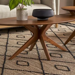 Sale Bristol Coffee Table Set, Walnut Coffee Tables|Small Living Room Furniture