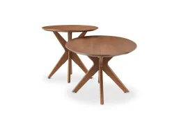 Sale Bristol Coffee Table Set, Walnut Coffee Tables|Small Living Room Furniture