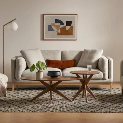 Sale Bristol Coffee Table Set, Walnut Coffee Tables|Small Living Room Furniture