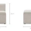 New Callie Single Storage Banquette Benches|Dining Chairs