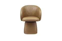 Best Cassidy Leather Swivel Chair Office Chairs|Dining Chairs
