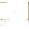 Hot Cedric Linear Chandelier Lighting And Lamps