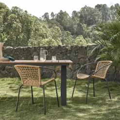 Hot Como Stackable Outdoor Dining Chair Set Small Outdoor Furniture|Outdoor Chairs & Bar Stools