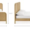 Outlet Crescent Bed Small Bedroom Furniture|Beds & Bed Frames