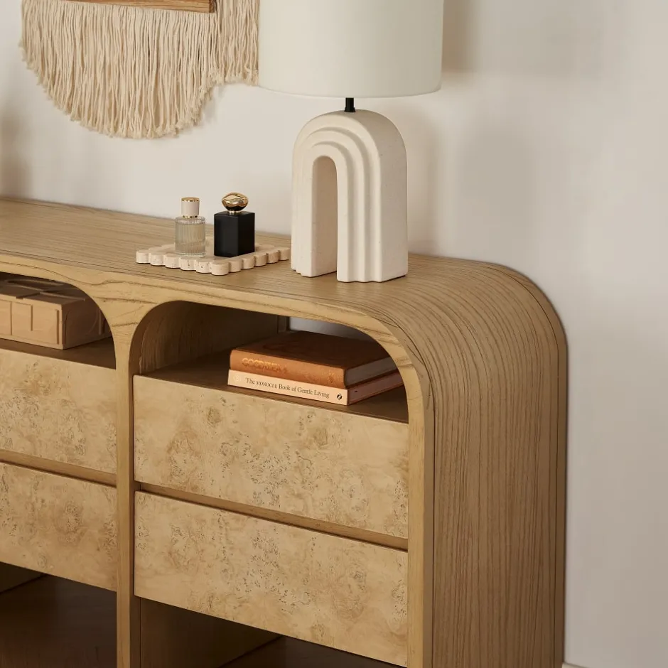 Discount Crescent 6-Drawer Dresser Dressers & Chest Of Drawers|Dressers & Chest Of Drawers