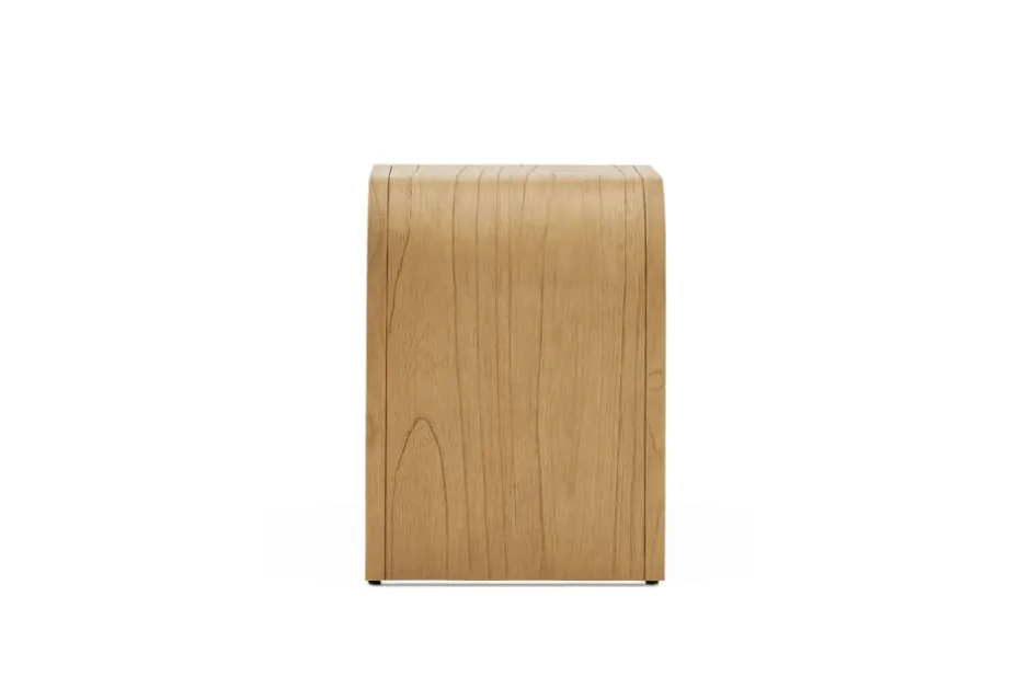 Clearance Crescent 1-Drawer Nightstand Small Bedroom Furniture|Nightstands & Bedside Tables