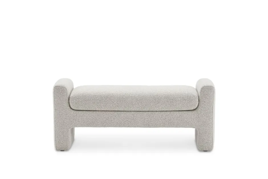 New Dakota Performance Bouclé Bench Bedroom Benches|Benches