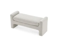 New Dakota Performance Bouclé Bench Bedroom Benches|Benches